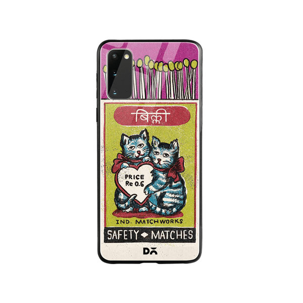 

DailyObjects Billi Matchbox Glass Case Cover For Samsung Galaxy S20