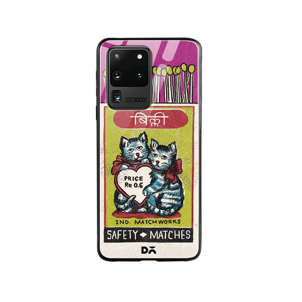 

DailyObjects Billi Matchbox Glass Case Cover For Samsung Galaxy S20 Ultra