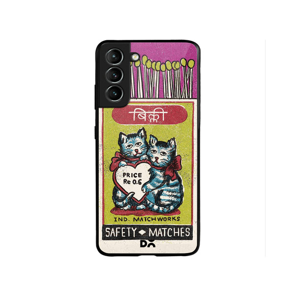 

DailyObjects Billi Matchbox Glass Case Cover For Samsung Galaxy S22 Plus