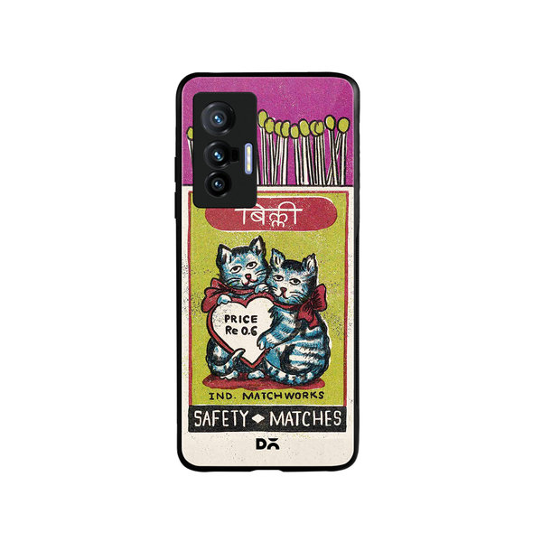 

DailyObjects Billi Matchbox Glass Case Cover For Vivo X70