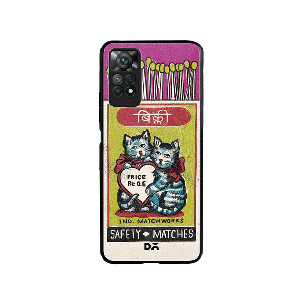 

DailyObjects Billi Matchbox Glass Case Cover For Xiaomi Redmi Note 11 Pro