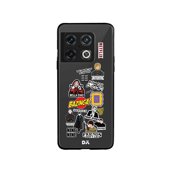 

DailyObjects Binge Watch Glass Case Cover For OnePlus 10 Pro