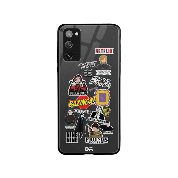 

DailyObjects Binge Watch Glass Case Cover For Samsung Galaxy S20 FE