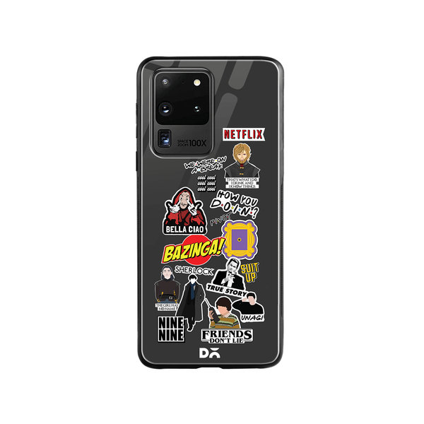 

DailyObjects Binge Watch Glass Case Cover For Samsung Galaxy S20 Ultra