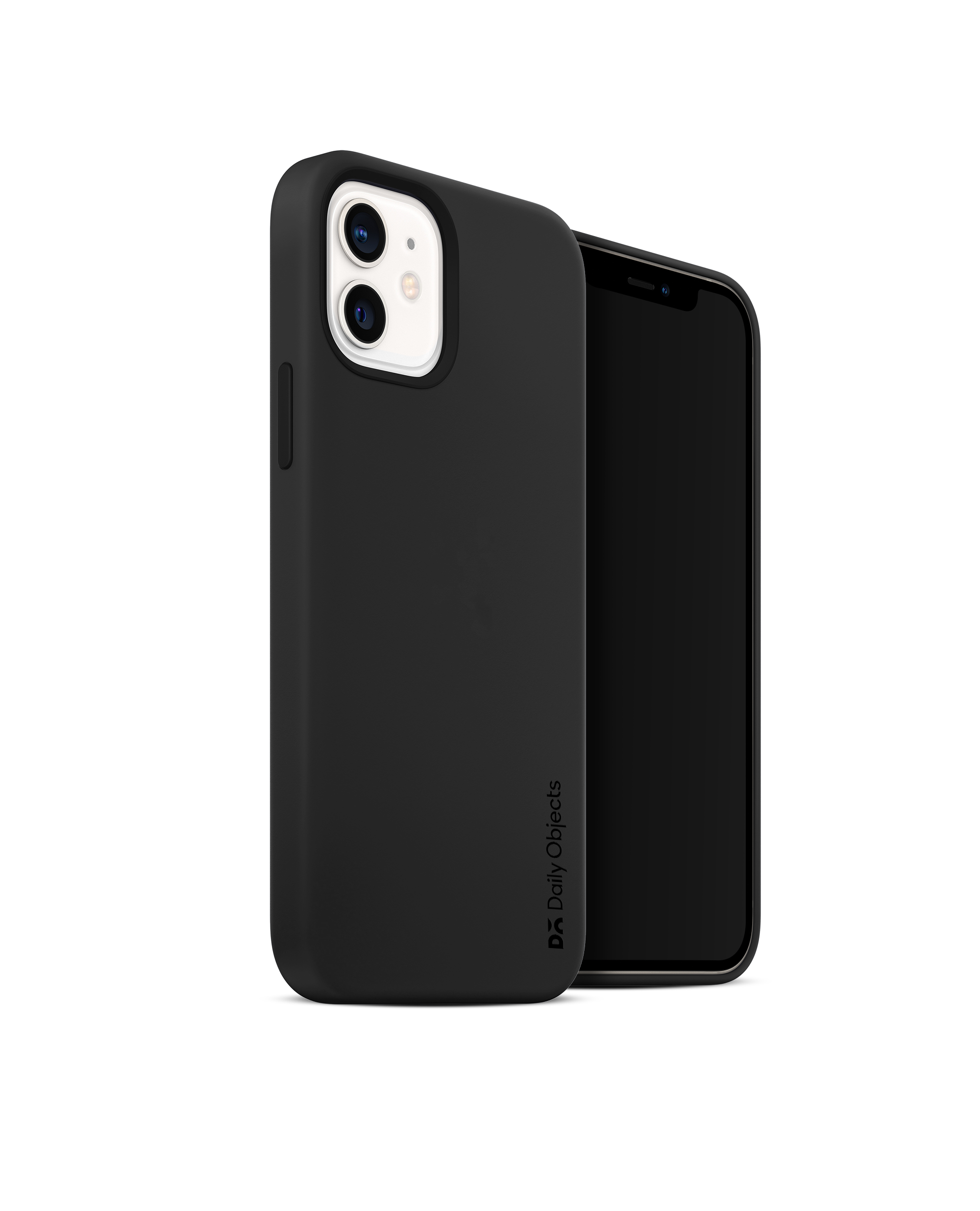DailyObjects Black Flekt Silicone Case Cover For iPhone 12 Black Iphone  12 Covers  Cases Online in India