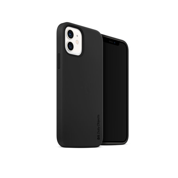 

DailyObjects Black Flekt Silicone Case Cover For iPhone 12 Mini