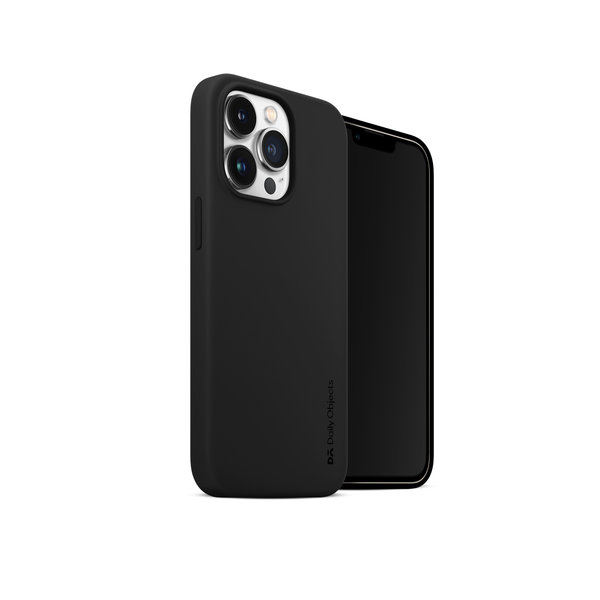 

DailyObjects Black Flekt Silicone Case Cover For iPhone 15 Pro Max