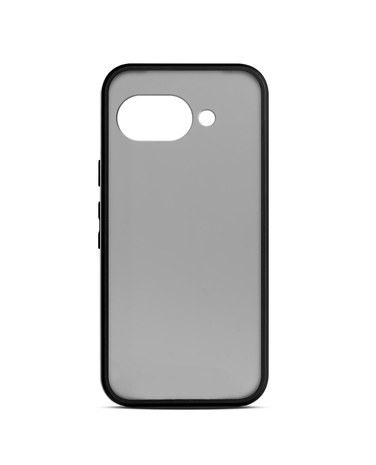 Black Frosted Clear Case Cover For Google Pixel 9a
