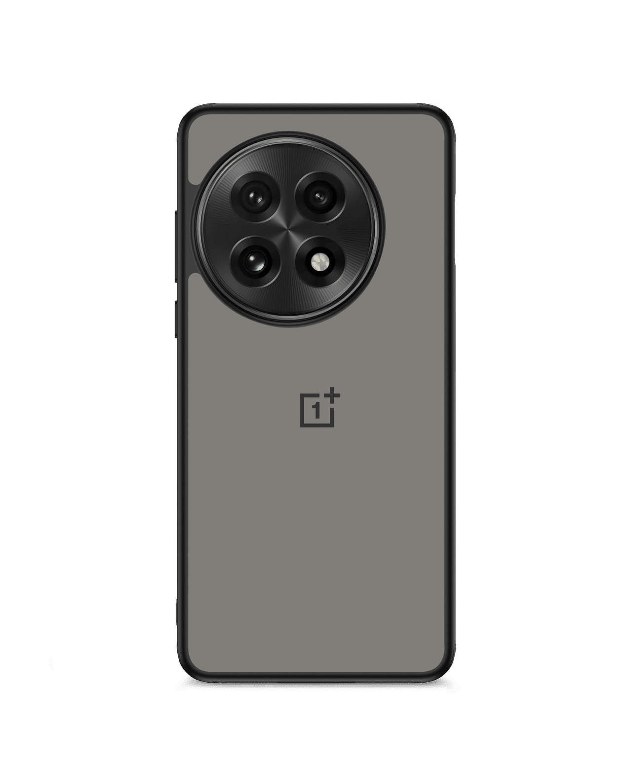Black Frosted Clear Case Cover For OnePlus 13
