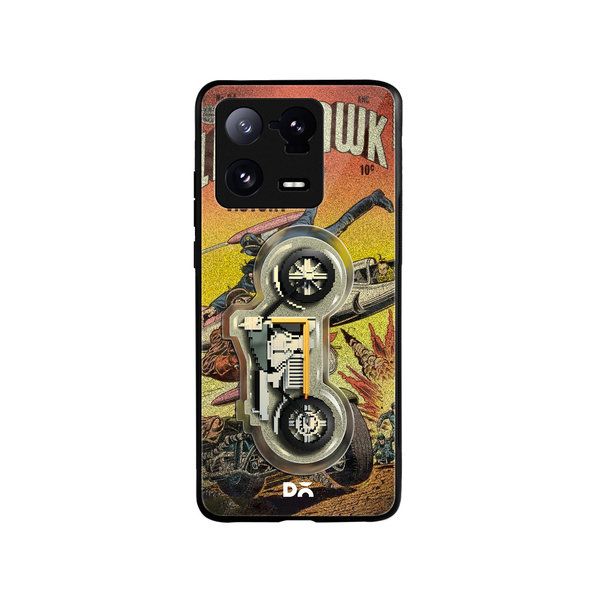 

DailyObjects Black Hawk Glass Case Cover For Xiaomi 13 Pro
