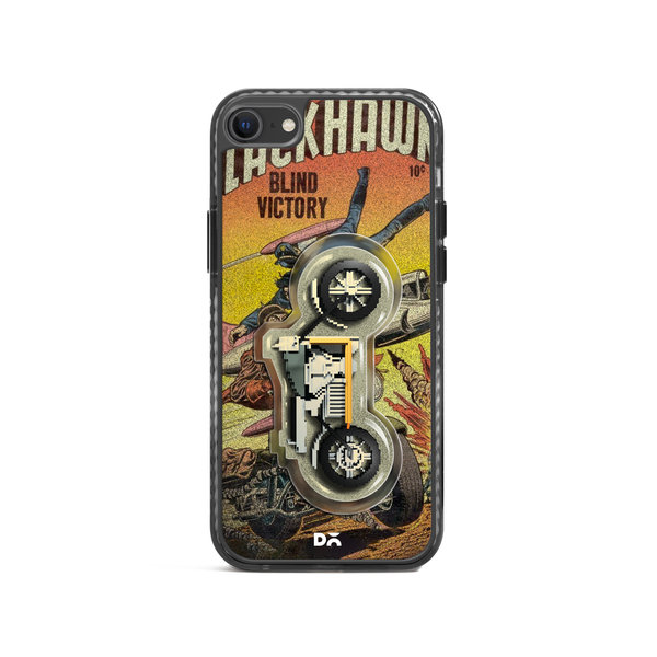 

DailyObjects Black Hawk Stride 2.0 Case Cover For iPhone 8