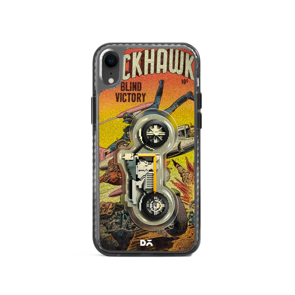 

DailyObjects Black Hawk Stride 2.0 Case Cover For iPhone XR