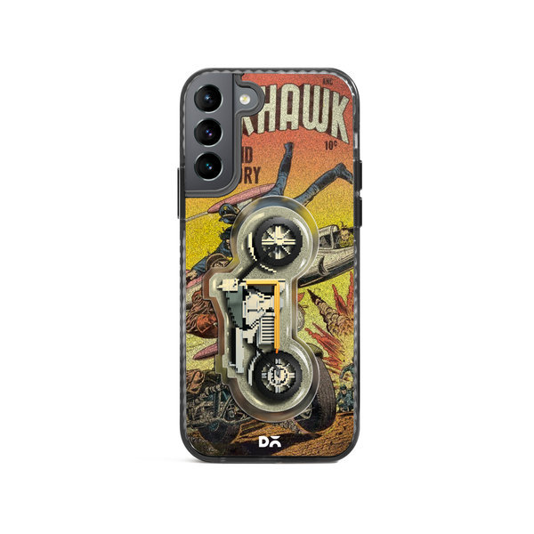 

DailyObjects Black Hawk Stride 2.0 Case Cover For Samsung Galaxy S22