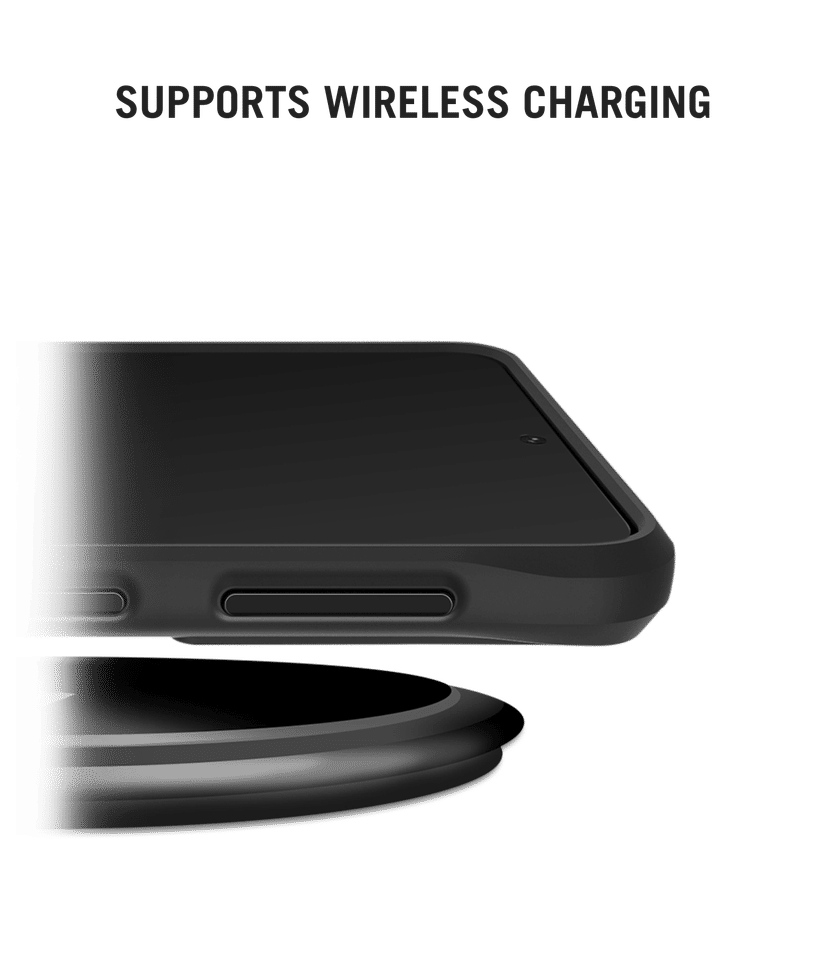 Mous Samsung S21 Ultra Case DailyObjects Black Hybrid Clear Case