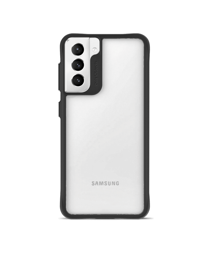Samsung Best Mobile Cases App DailyObjects Black Hybrid Clear Case