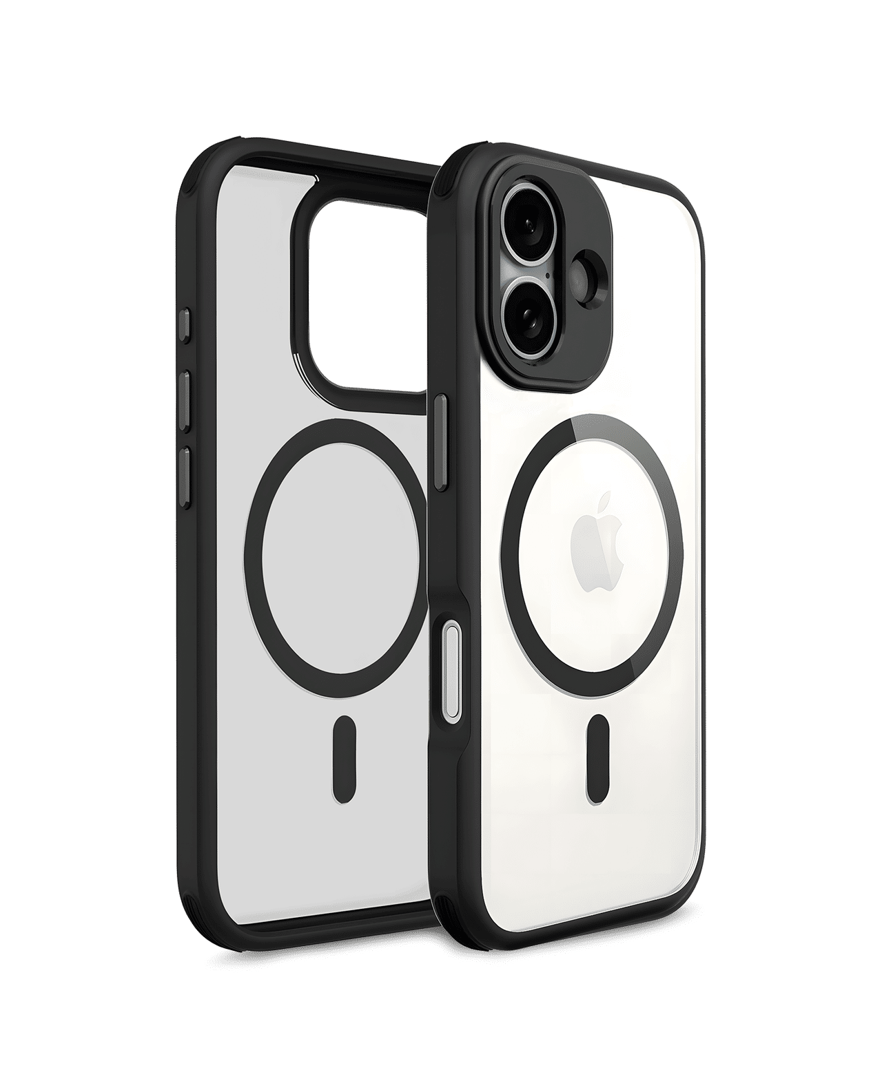 Black Armour MagSafe Phone Case Cover For iPhone 16