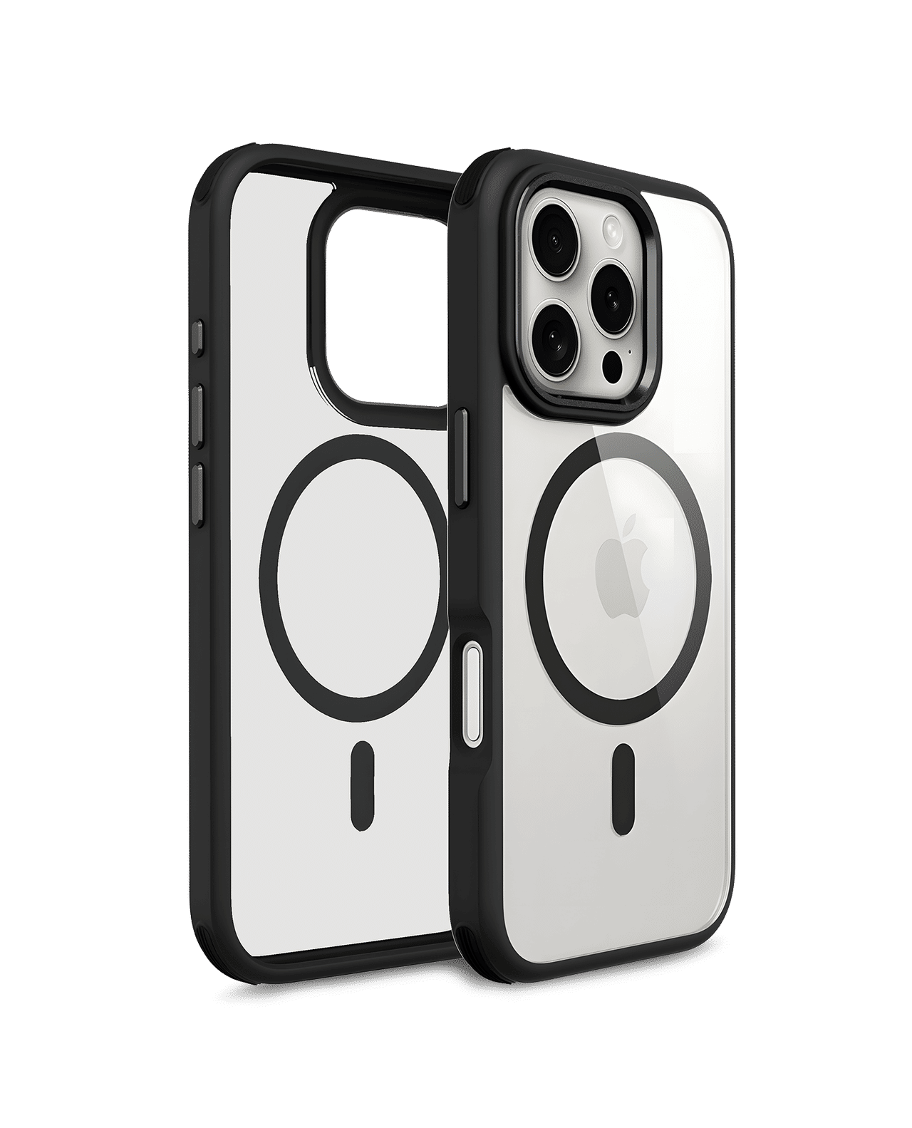 Black Armour MagSafe Phone Case Cover For iPhone 16 Pro