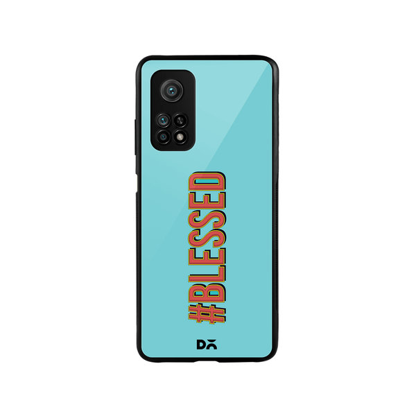 

DailyObjects Blessed Blue Glass Case Cover For Xiaomi Mi 10T