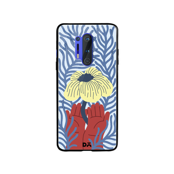 

DailyObjects Bloom Bliss Glass Case Cover For OnePlus 8 Pro