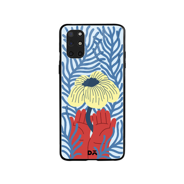 

DailyObjects Bloom Bliss Glass Case Cover For OnePlus 8T