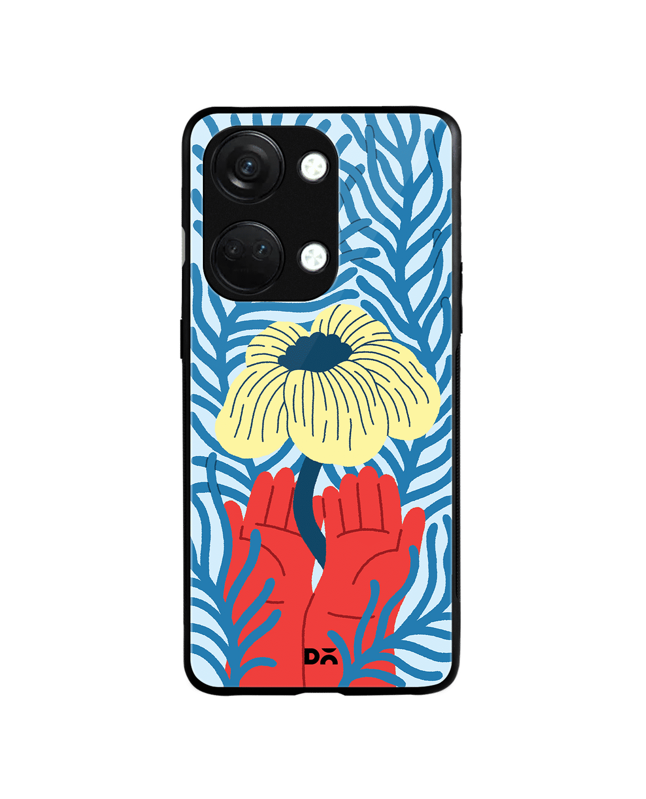 Bloom Bliss Glass Case Cover For OnePlus Nord 3