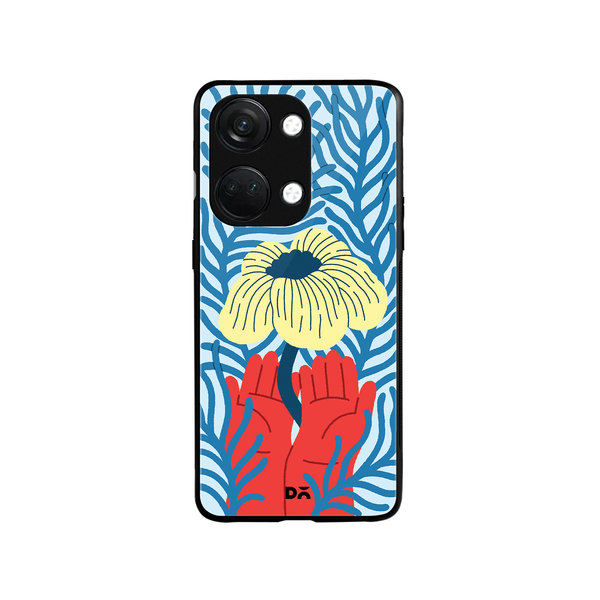

DailyObjects Bloom Bliss Glass Case Cover For OnePlus Nord 3
