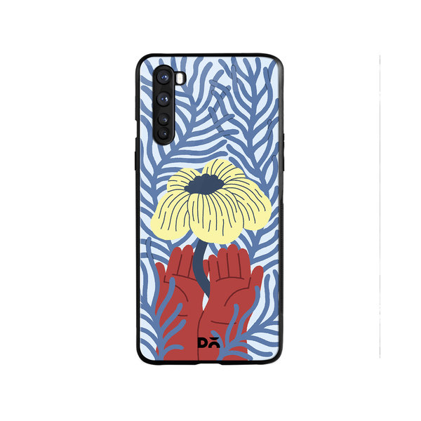 

DailyObjects Bloom Bliss Glass Case Cover For OnePlus Nord
