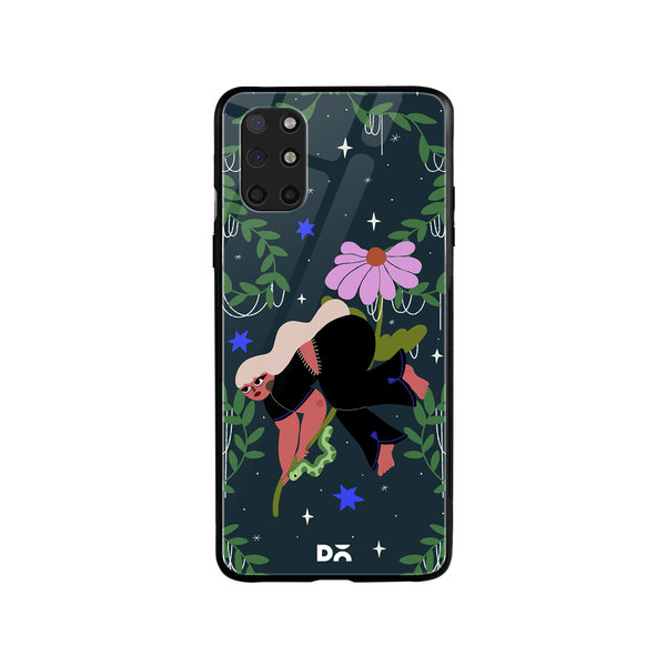 

DailyObjects Blossom Broomstick Glass Case Cover For OnePlus 8T