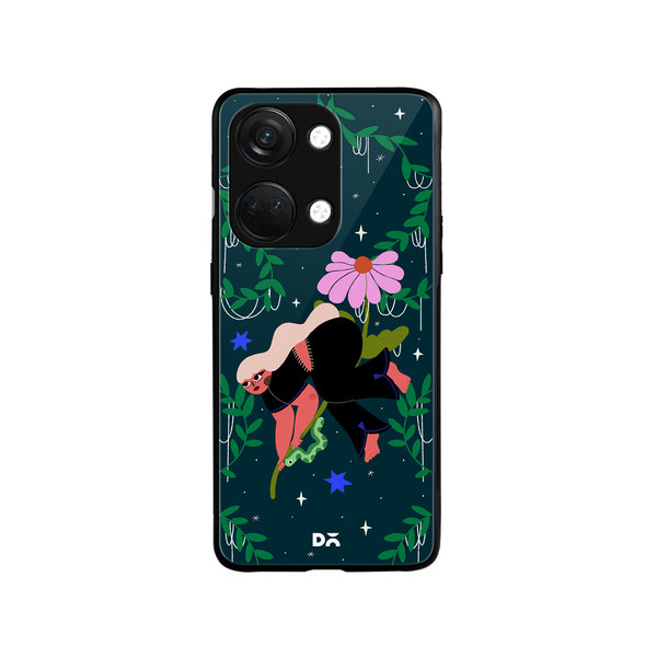 

DailyObjects Blossom Broomstick Glass Case Cover For OnePlus Nord 3
