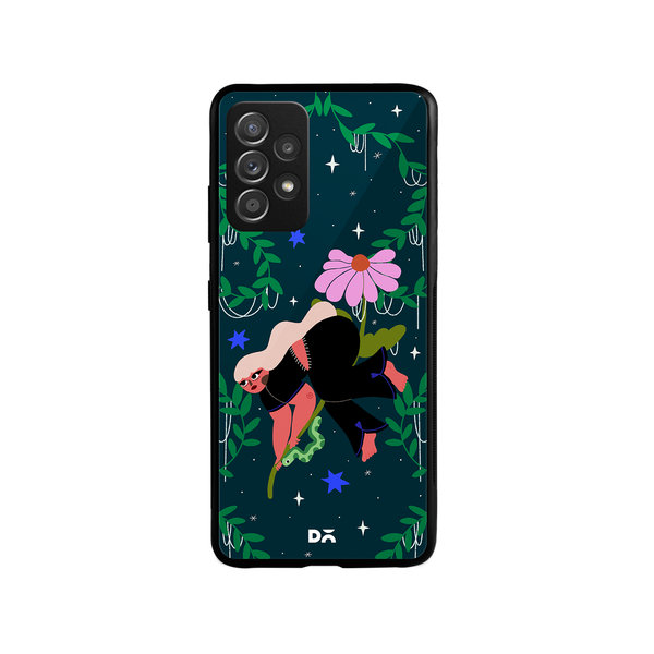 

DailyObjects Blossom Broomstick Glass Case Cover For Samsung Galaxy A53