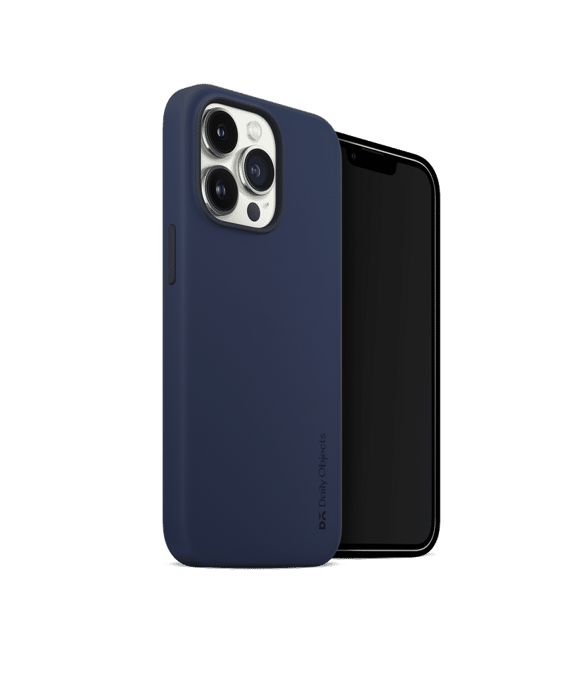 DailyObjects Blue Flekt Silicone Case Cover For iPhone 14 Pro