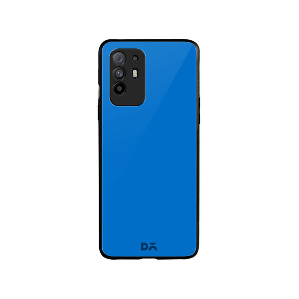 DailyObjects Blue Ocean Glass Case Cover For Oppo F19 Pro Plus