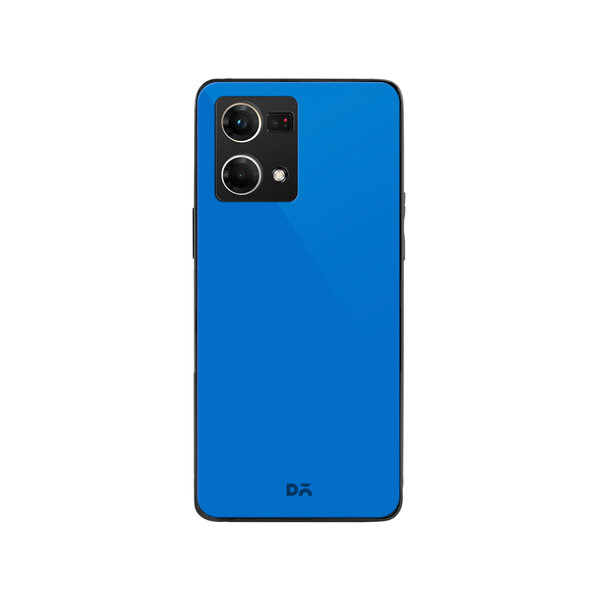

DailyObjects Blue Ocean Glass Case Cover For Oppo Reno 7