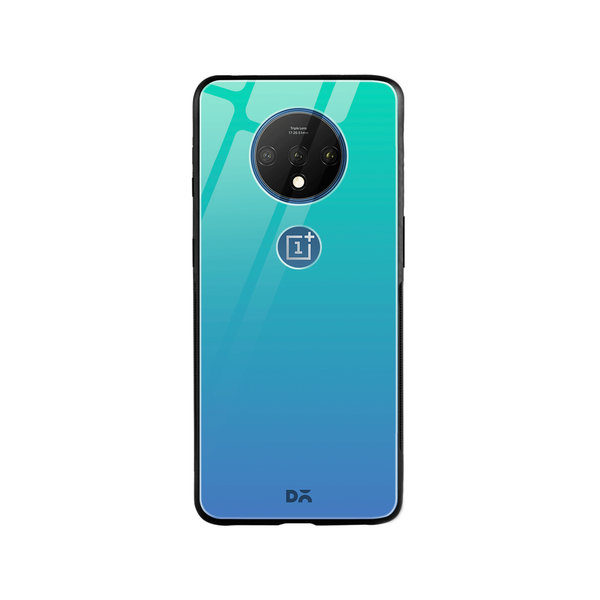 

DailyObjects Blue Ocean Gradient Glass Case Cover For OnePlus 7T