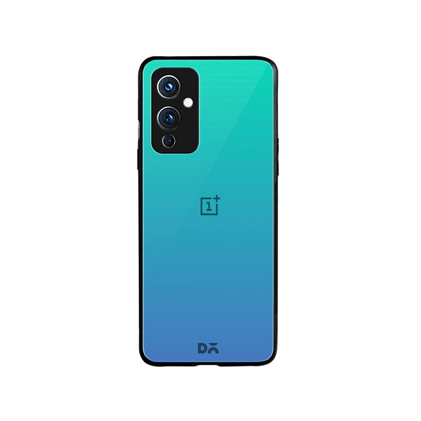 

DailyObjects Blue Ocean Gradient Glass Case Cover For OnePlus 9
