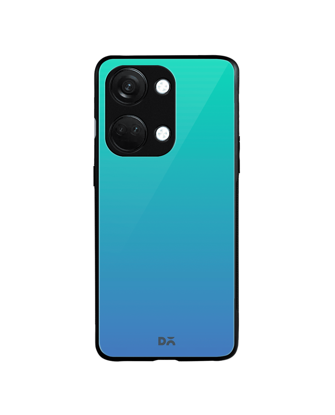 Blue Ocean Gradient Glass Case Cover For OnePlus Nord 3