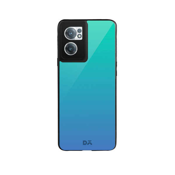 

DailyObjects Blue Ocean Gradient Glass Case Cover For OnePlus Nord CE 2