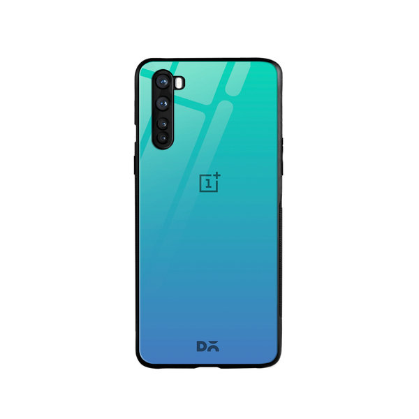 

DailyObjects Blue Ocean Gradient Glass Case Cover For OnePlus Nord