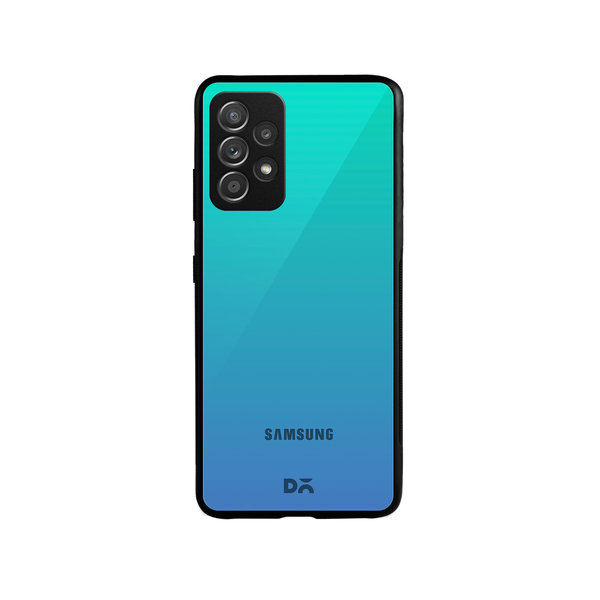 

DailyObjects Blue Ocean Gradient Glass Case Cover For Samsung Galaxy A52