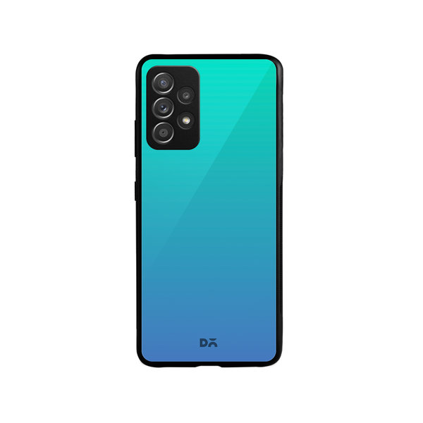 

DailyObjects Blue Ocean Gradient Glass Case Cover For Samsung Galaxy A73