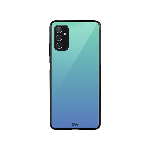 

DailyObjects Blue Ocean Gradient Glass Case Cover For Samsung Galaxy M52