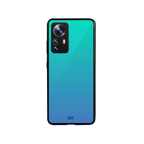 

DailyObjects Blue Ocean Gradient Glass Case Cover For Xiaomi 12 Pro