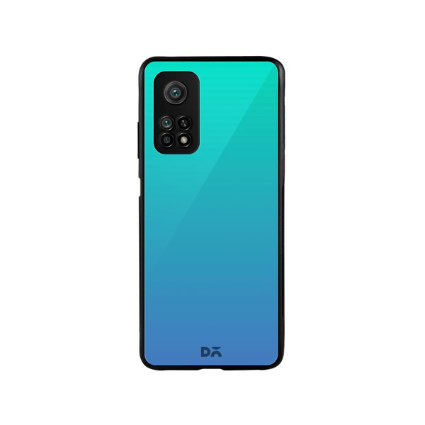 

DailyObjects Blue Ocean Gradient Glass Case Cover For Xiaomi Mi 10T