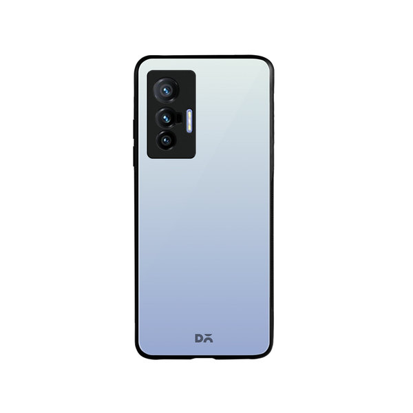 

DailyObjects Blue Water Gradient Glass Case Cover For Vivo X70
