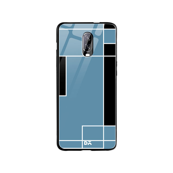 

DailyObjects Blueberry Blocks Glass Case Cover For OnePlus 7