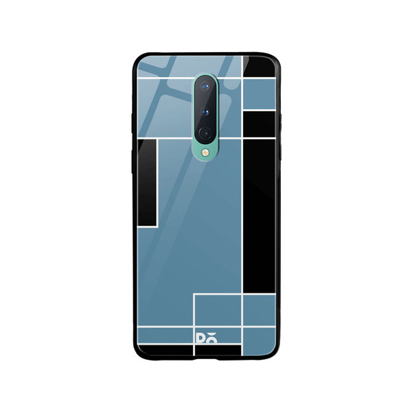 

DailyObjects Blueberry Blocks Glass Case Cover For OnePlus 8