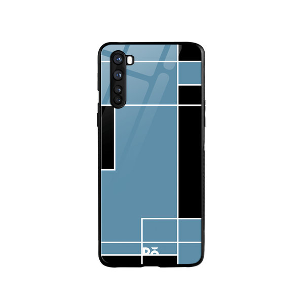 DailyObjects Blueberry Blocks Glass Case Cover For OnePlus Nord