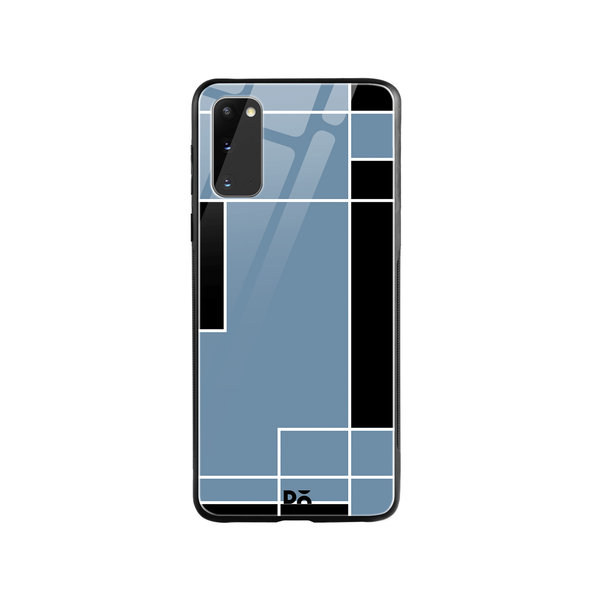 

DailyObjects Blueberry Blocks Glass Case Cover For Samsung Galaxy S20