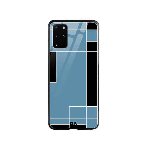 

DailyObjects Blueberry Blocks Glass Case Cover For Samsung Galaxy S20 Plus