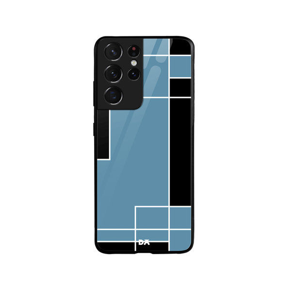 

DailyObjects Blueberry Blocks Glass Case Cover For Samsung Galaxy S21 Ultra